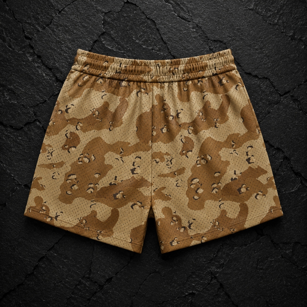 Desert mesh shorts